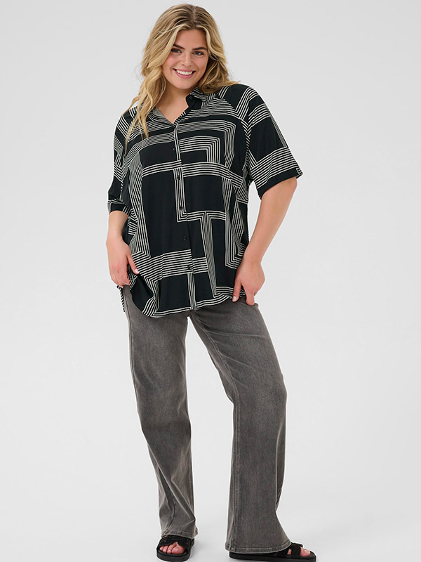KCDONNA - Plus Size Skjorta fra Kaffe Curve