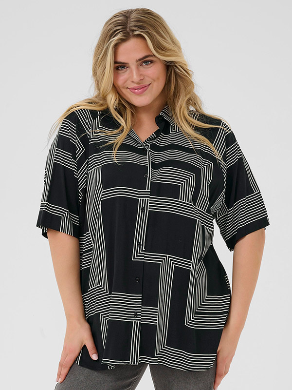KCDONNA - Plus Size Skjorta fra Kaffe Curve