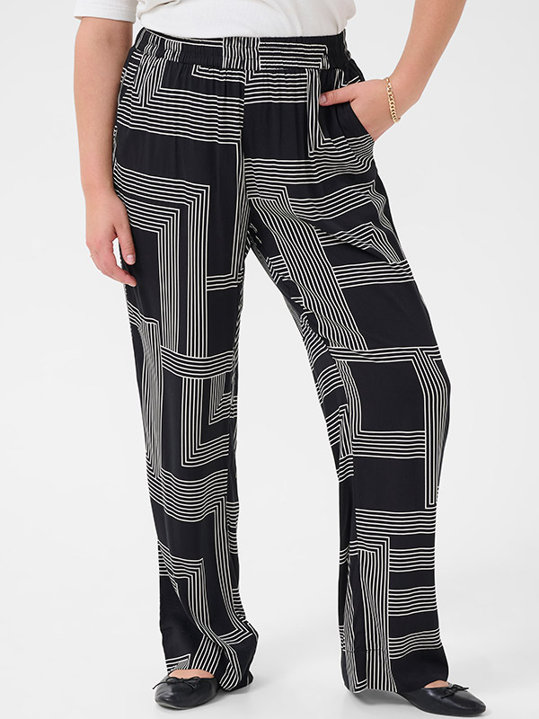 KCDONNA - Plus Size Byxor fra Kaffe Curve