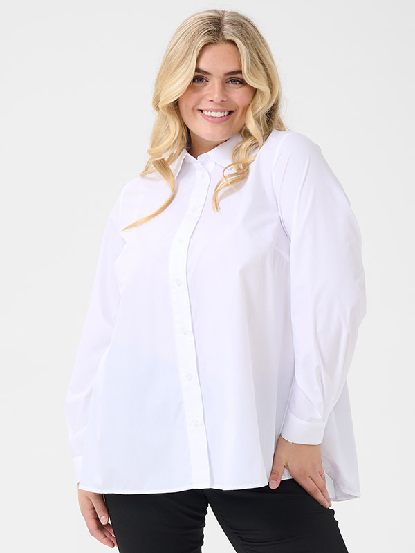 KCSERA - Plus Size Skjorta fra Kaffe Curve