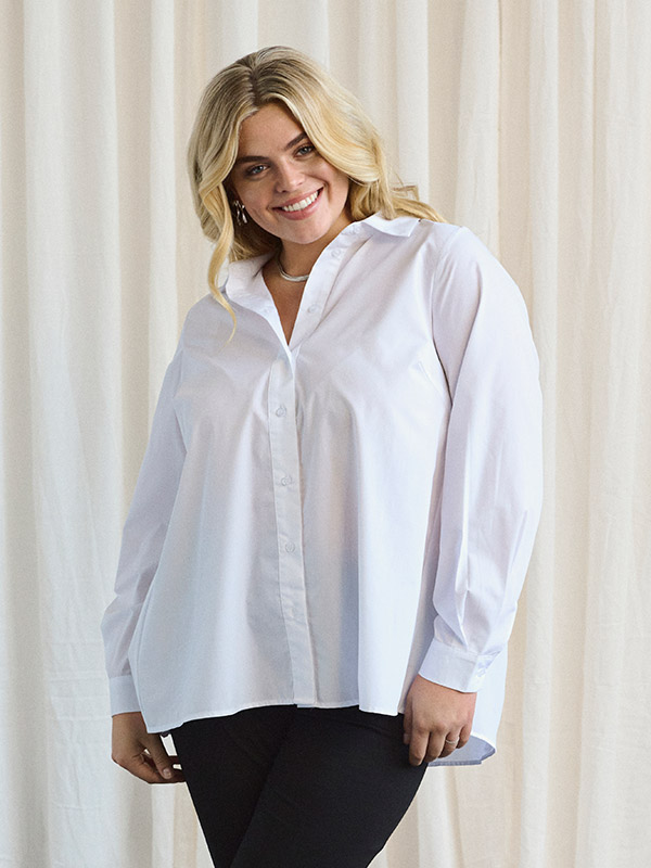 KCSERA - Plus Size Skjorta fra Kaffe Curve