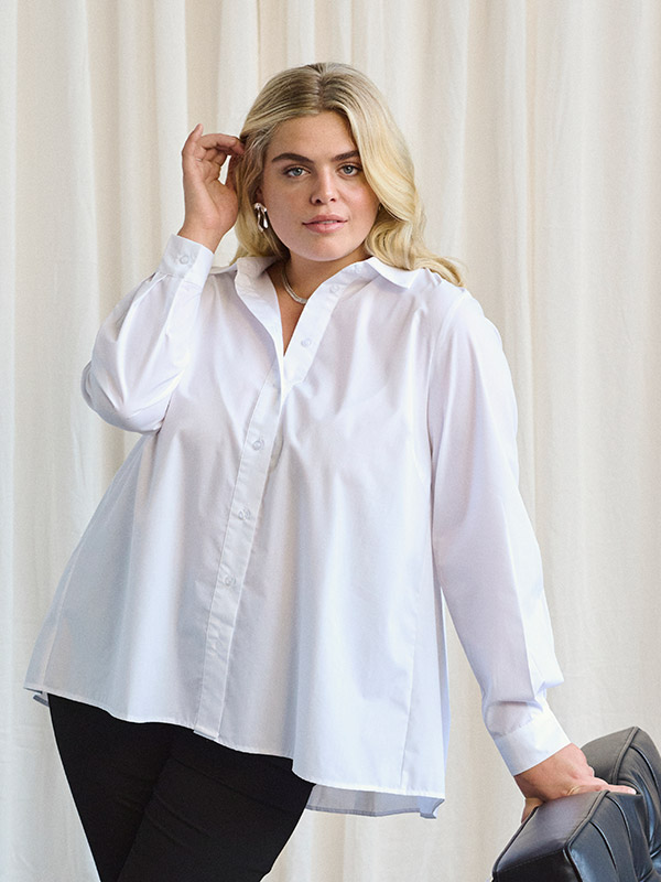 KCSERA - Plus Size Skjorta fra Kaffe Curve