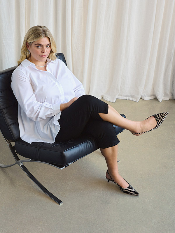 KCSERA - Plus Size Skjorta fra Kaffe Curve
