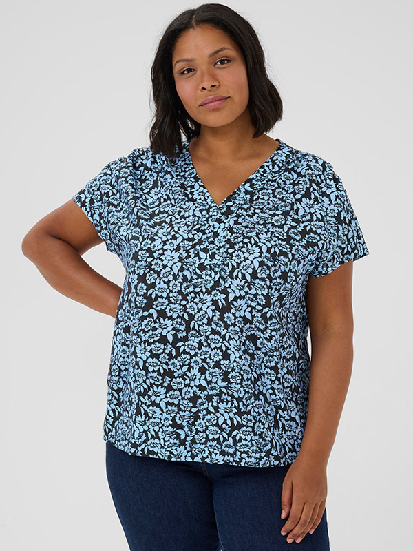 KCAMINA - Plus Size Blus fra Kaffe Curve
