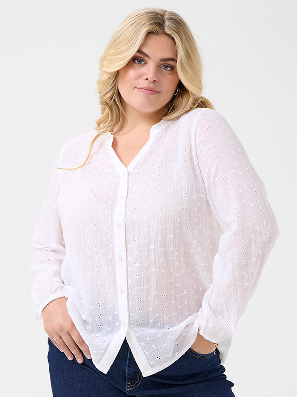 KCMAIA - Plus Size Blus fra Kaffe Curve