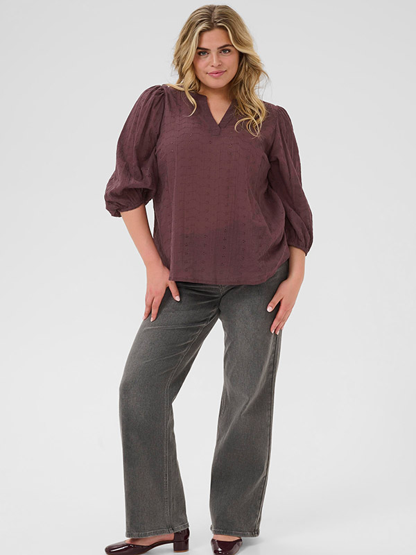 KCMAIA - Plus Size Blus fra Kaffe Curve