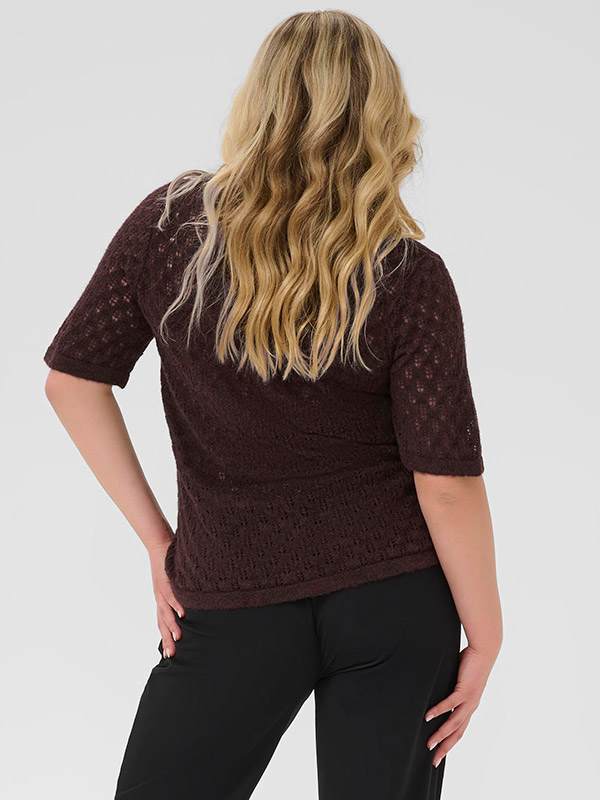 KCLOURA - Plus Size Tröja fra Kaffe Curve