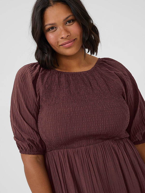KCLISANA - Plus Size Klänning fra Kaffe Curve