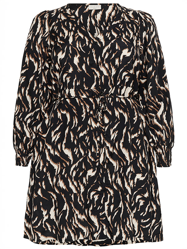 KCMILINA - Plus Size Klänning fra Kaffe Curve