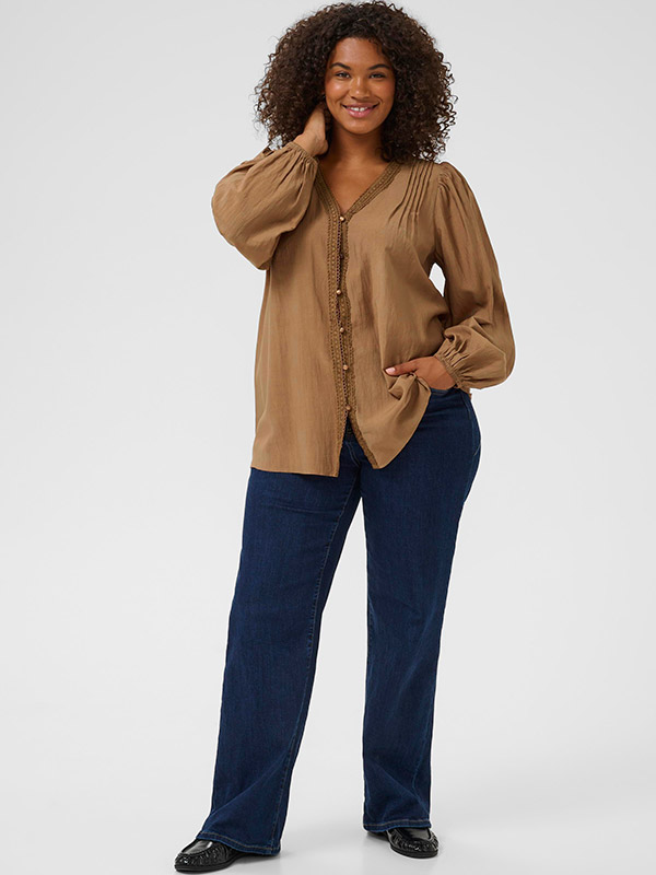 KCMIRANA - Plus Size Blus fra Kaffe Curve