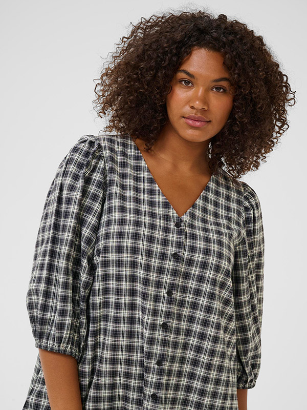 KCELINA - Plus Size Klänning fra Kaffe Curve