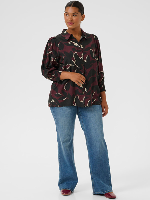 KCMILANA - Plus Size Skjorta fra Kaffe Curve