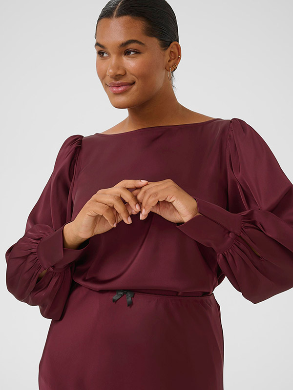KCMALORIE - Plus Size Blus fra Kaffe Curve