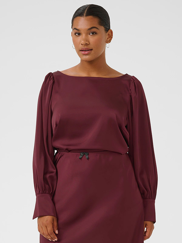 KCMALORIE - Plus Size Blus fra Kaffe Curve