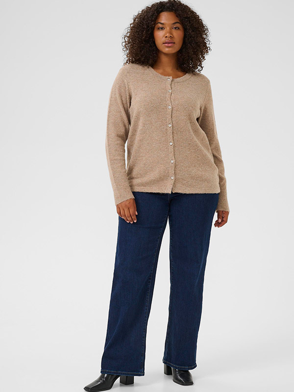 KCNIELA - Plus Size Kofta fra Kaffe Curve