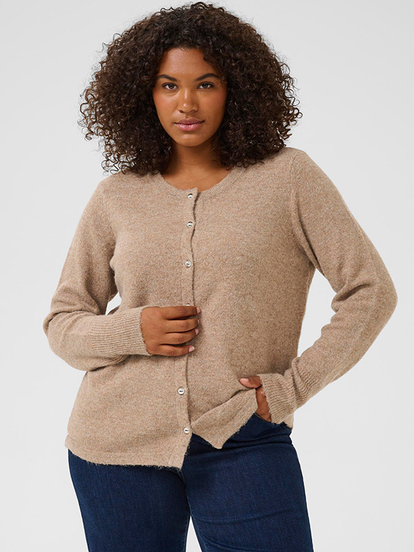 KCNIELA - Plus Size Kofta fra Kaffe Curve