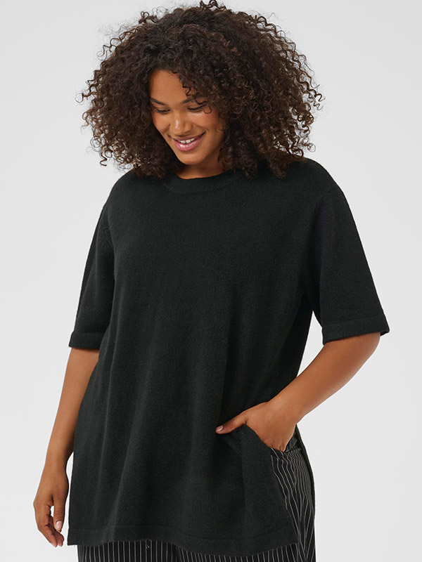 KCNIELA - Plus Size Tröja fra Kaffe Curve