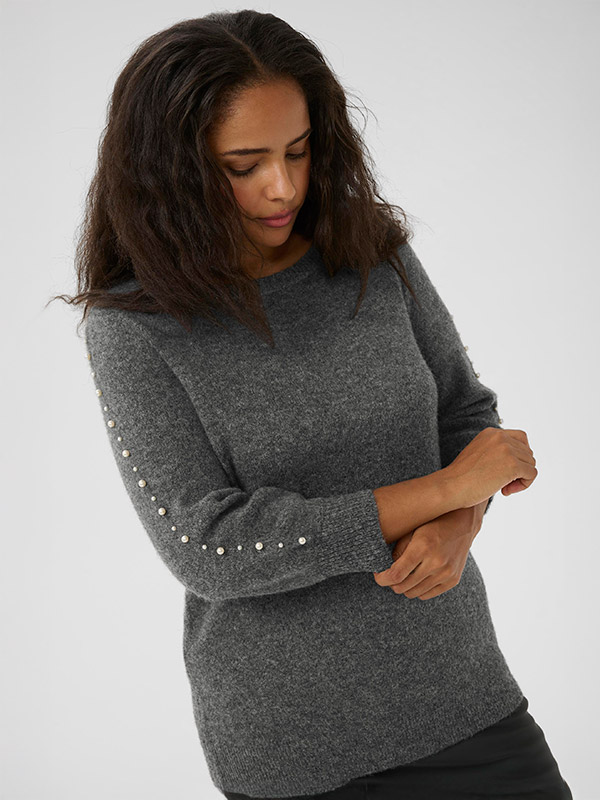 KCLETTY - Plus Size Tröja fra Kaffe Curve