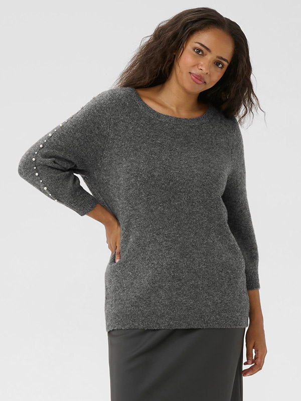 KCLETTY - Plus Size Tröja fra Kaffe Curve