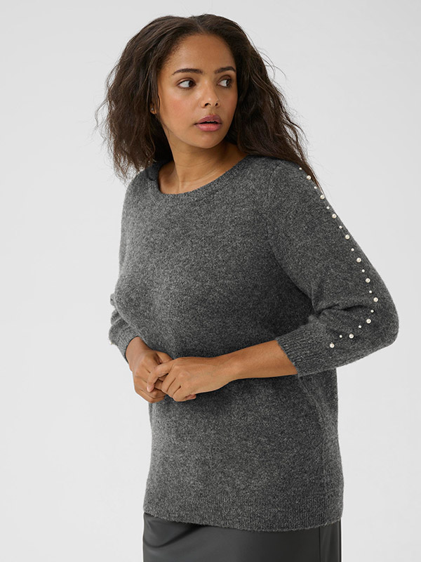 KCLETTY - Plus Size Tröja fra Kaffe Curve