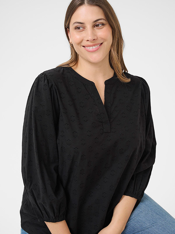 KCLOULOU - Plus Size Blus fra Kaffe Curve