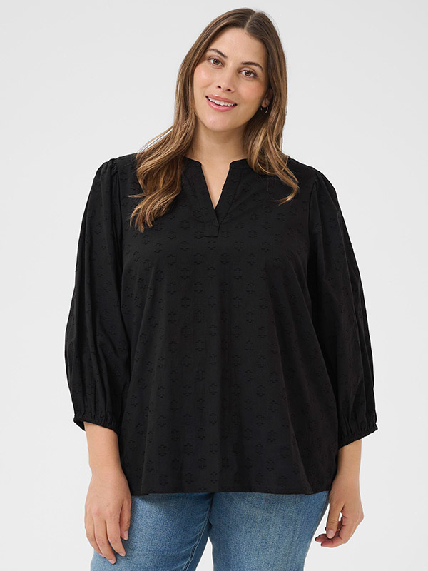 KCLOULOU - Plus Size Blus fra Kaffe Curve