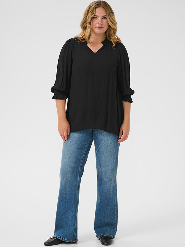 KCKIV - Plus Size Blus fra Kaffe Curve