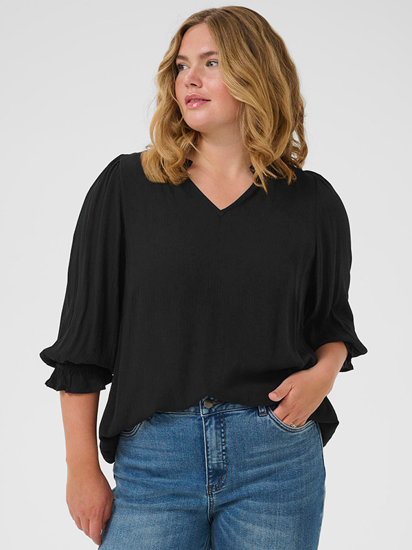 KCKIV - Plus Size Blus fra Kaffe Curve