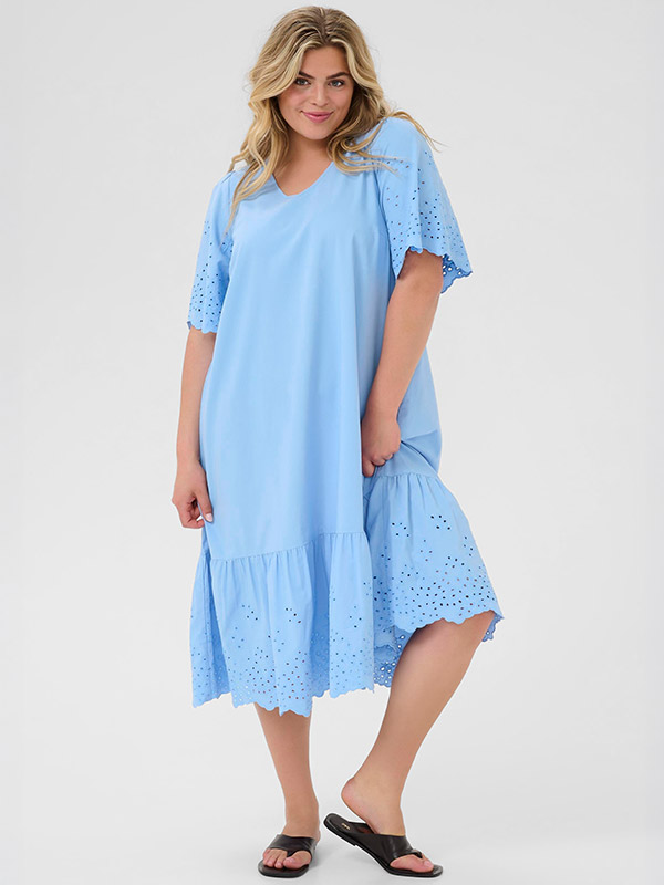 KCLOUISIA - Plus Size Klänning fra Kaffe Curve
