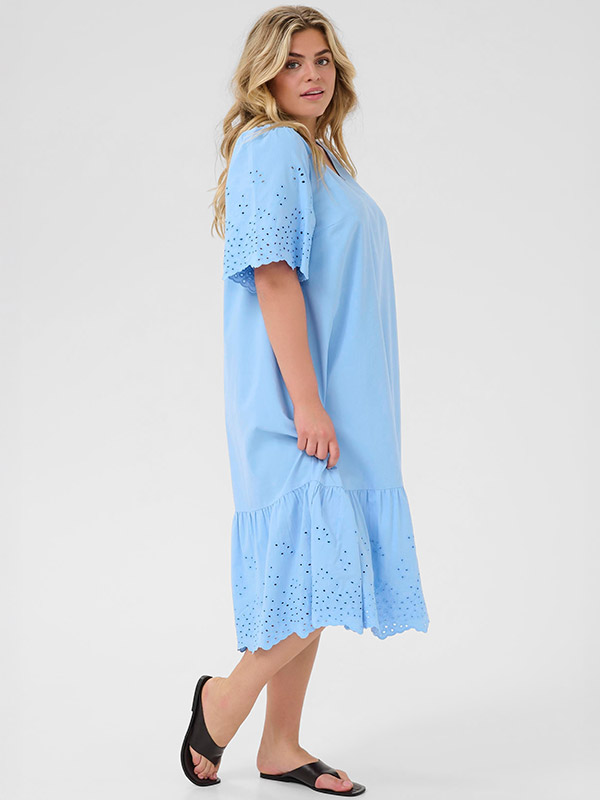 KCLOUISIA - Plus Size Klänning fra Kaffe Curve