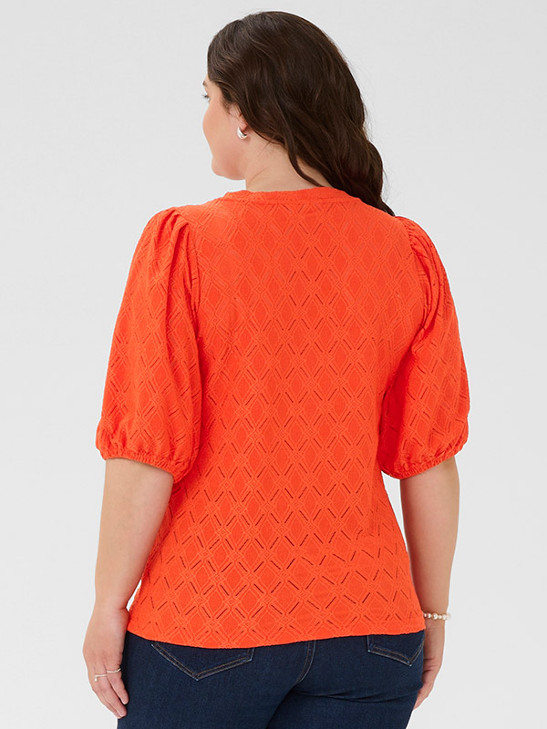KCTINA - Plus Size Blus fra Kaffe Curve