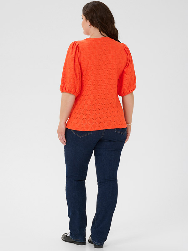KCTINA - Plus Size Blus fra Kaffe Curve