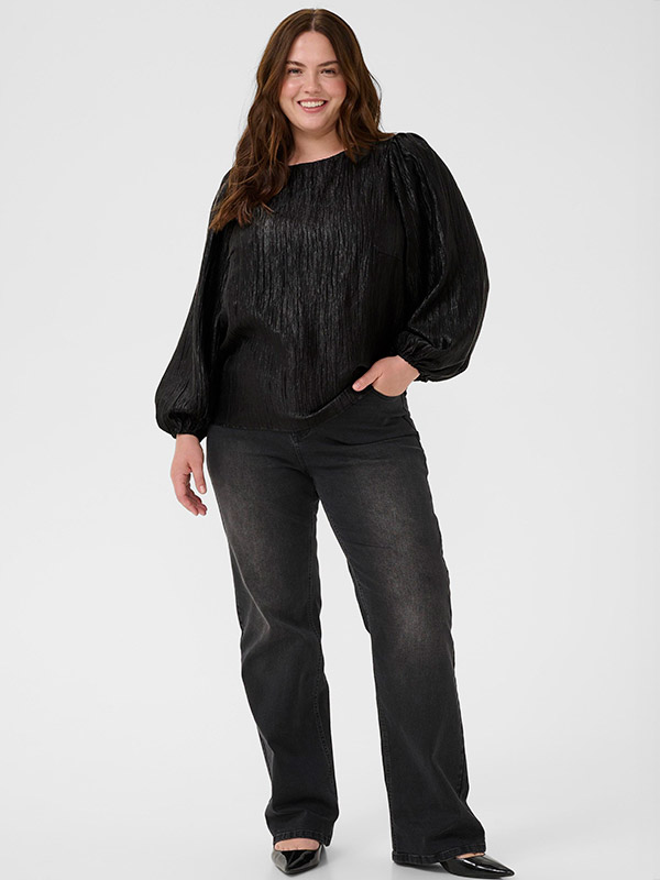 KCRIZZA - Plus Size Blus fra Kaffe Curve