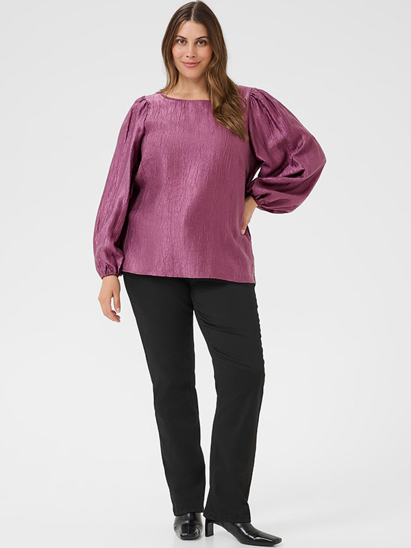 KCRIZZA - Plus Size Blus fra Kaffe Curve
