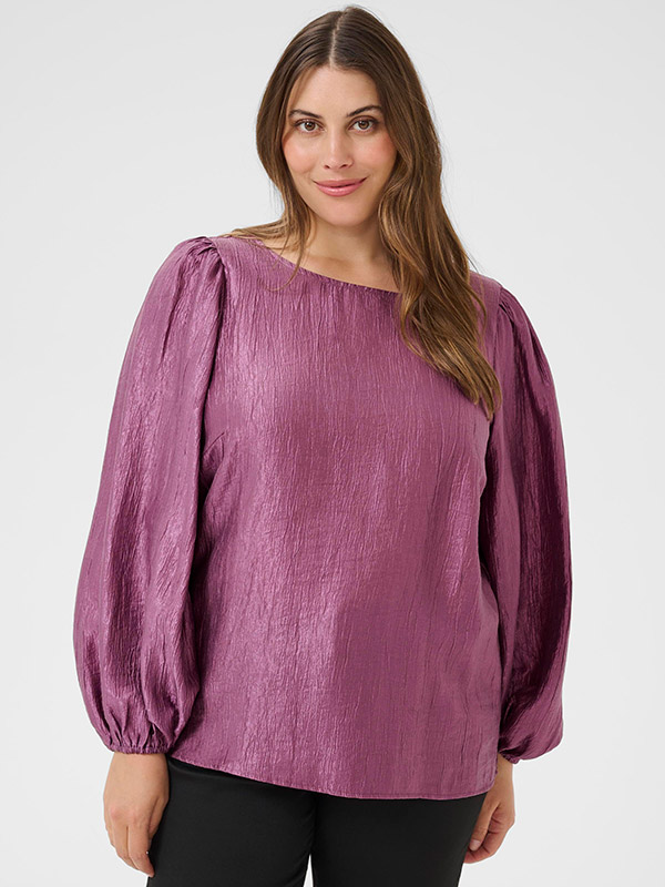 KCRIZZA - Plus Size Blus fra Kaffe Curve