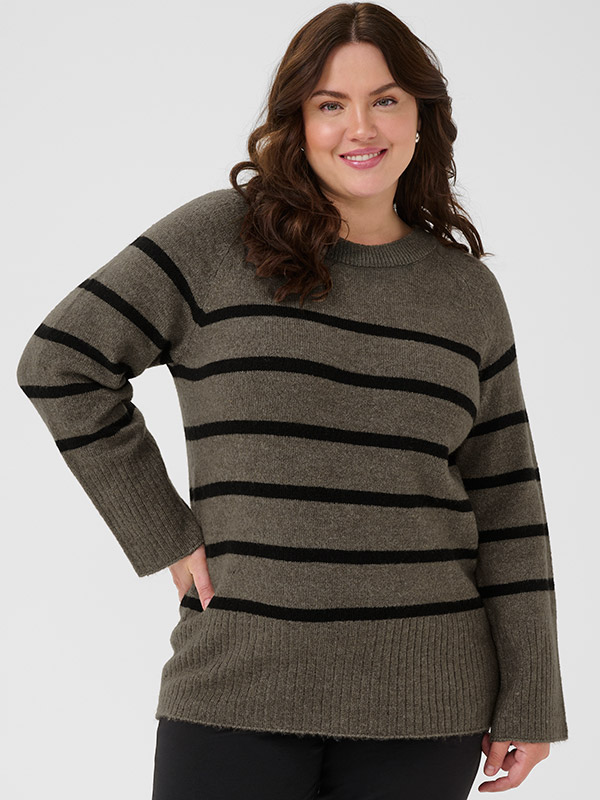 KCERINA - Plus Size Tröja fra Kaffe Curve