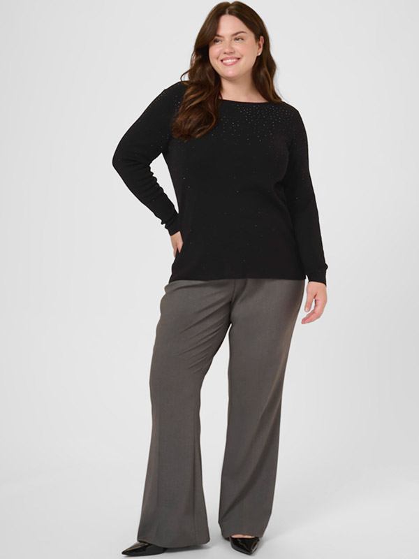 KCMINA - Plus Size Tröja fra Kaffe Curve