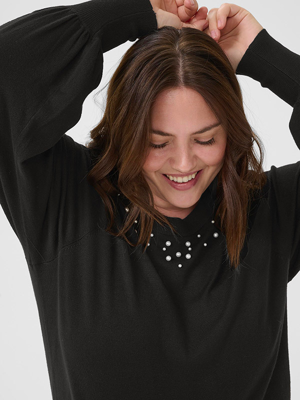 KCRAHINA - Plus Size Tröja fra Kaffe Curve