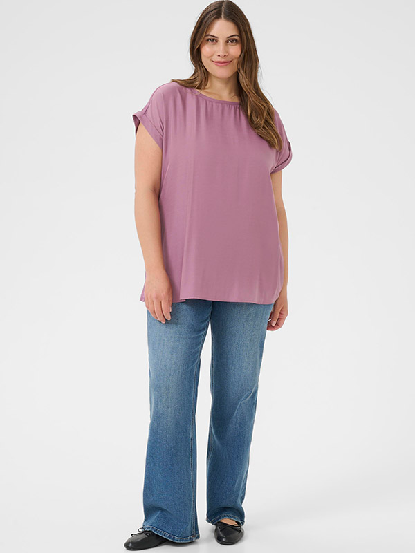 KCMILIA - Plus Size Blus fra Kaffe Curve