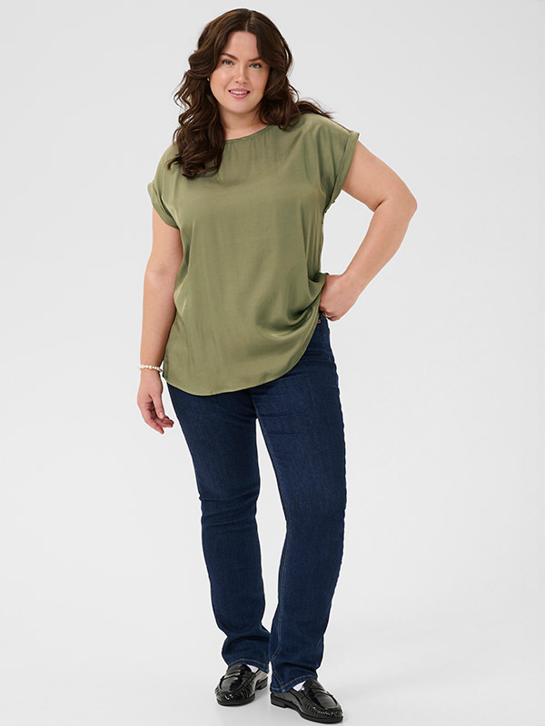 KCMILIA - Plus Size Blus fra Kaffe Curve