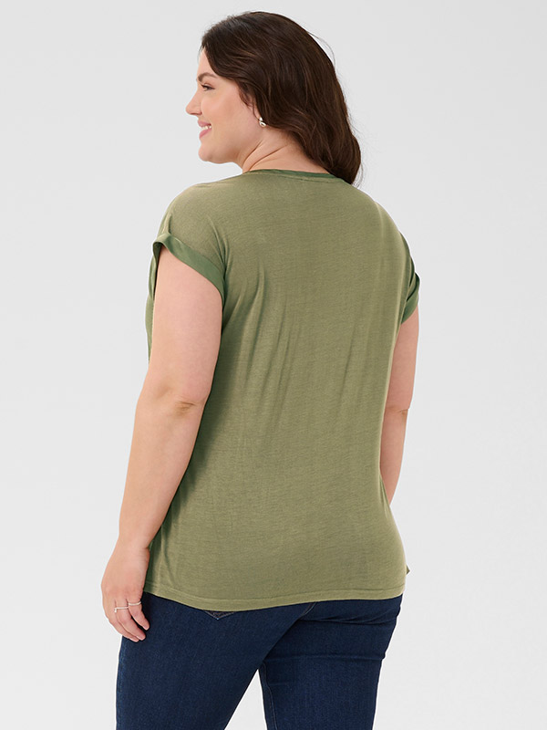 KCMILIA - Plus Size Blus fra Kaffe Curve