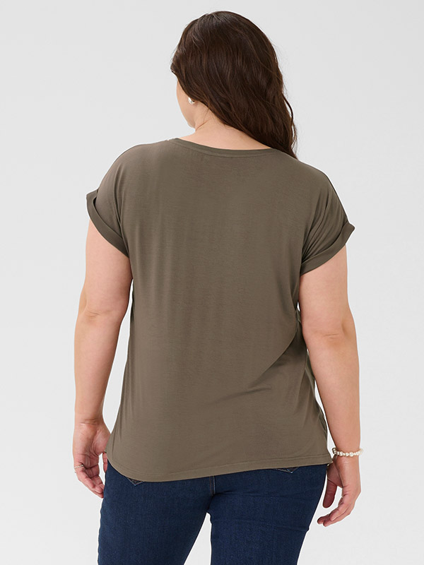 KCMILIA - Plus Size Blus fra Kaffe Curve