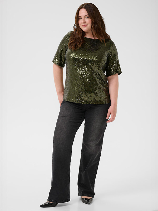 KCMIRANA - Plus Size Blus fra Kaffe Curve
