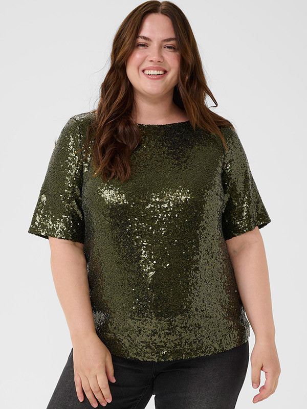 KCMIRANA - Plus Size Blus fra Kaffe Curve