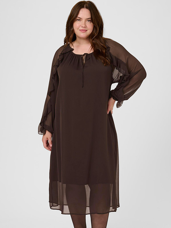 KCMILANNA - Plus Size Klänning fra Kaffe Curve