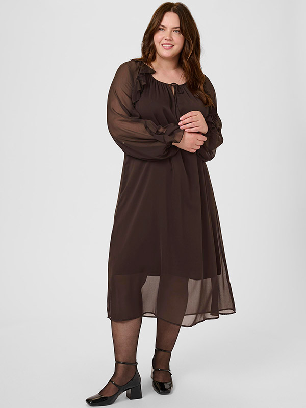 KCMILANNA - Plus Size Klänning fra Kaffe Curve