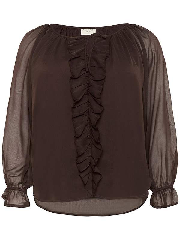 KCMILANNA - Plus Size Blus fra Kaffe Curve
