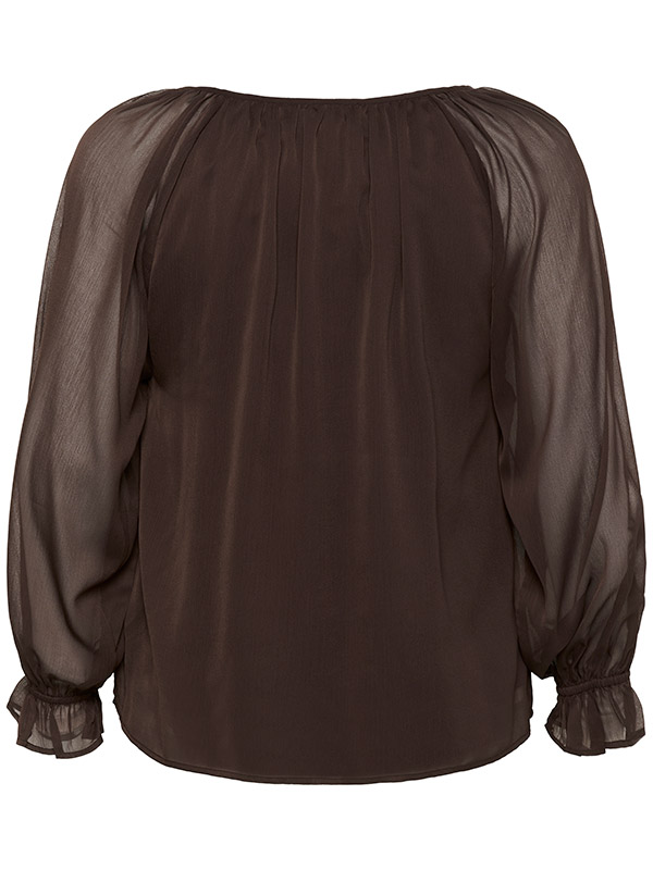 KCMILANNA - Plus Size Blus fra Kaffe Curve