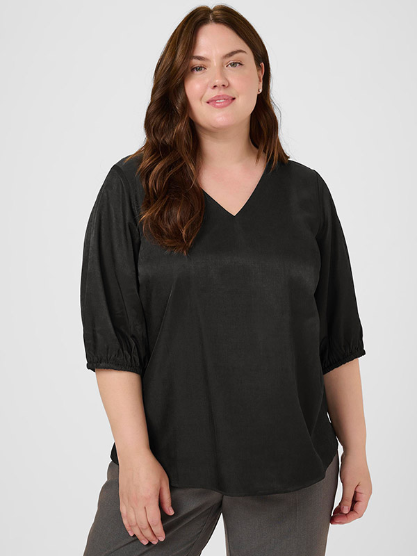 KCADA - Plus Size Blus fra Kaffe Curve