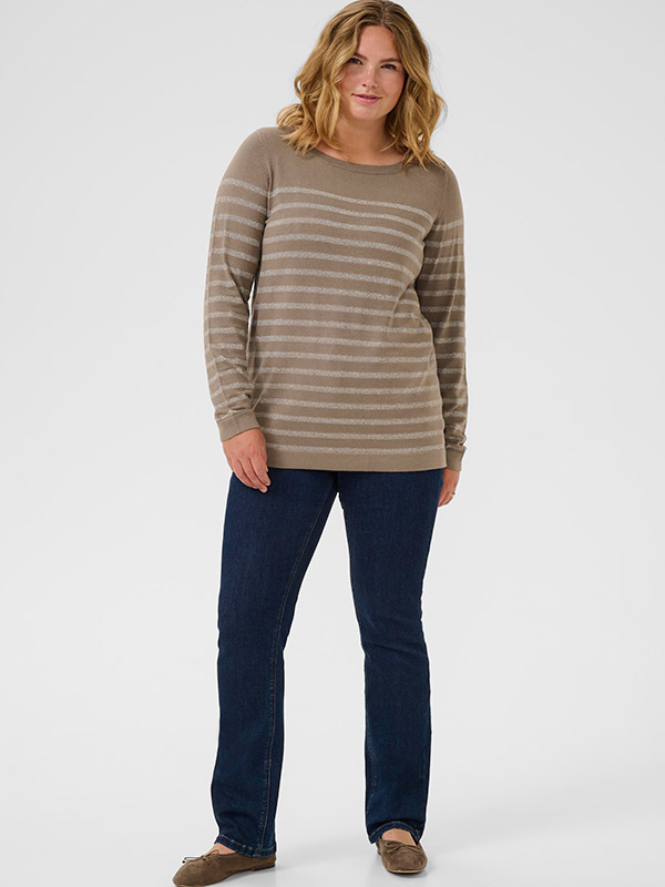 KCLINIA - Plus Size Tröja fra Kaffe Curve